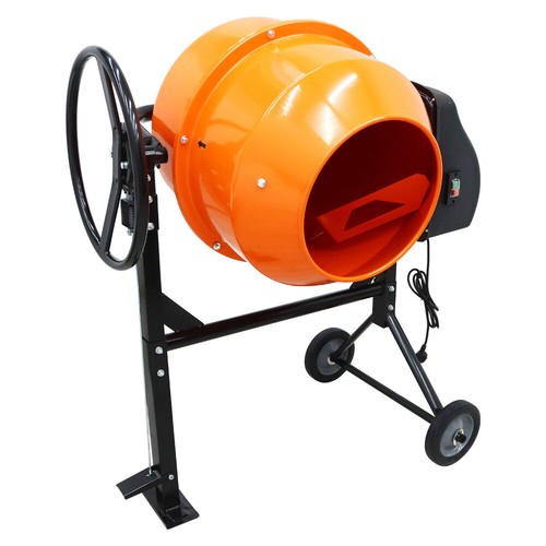 Electric concrete mortar mixer - concrete,